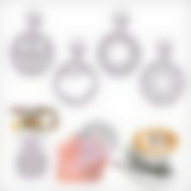 Набор декораторов для кофе 4шт. 8,5*13 см NEW