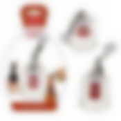 Пробка для бутылки с зажимом "Стаканчик"