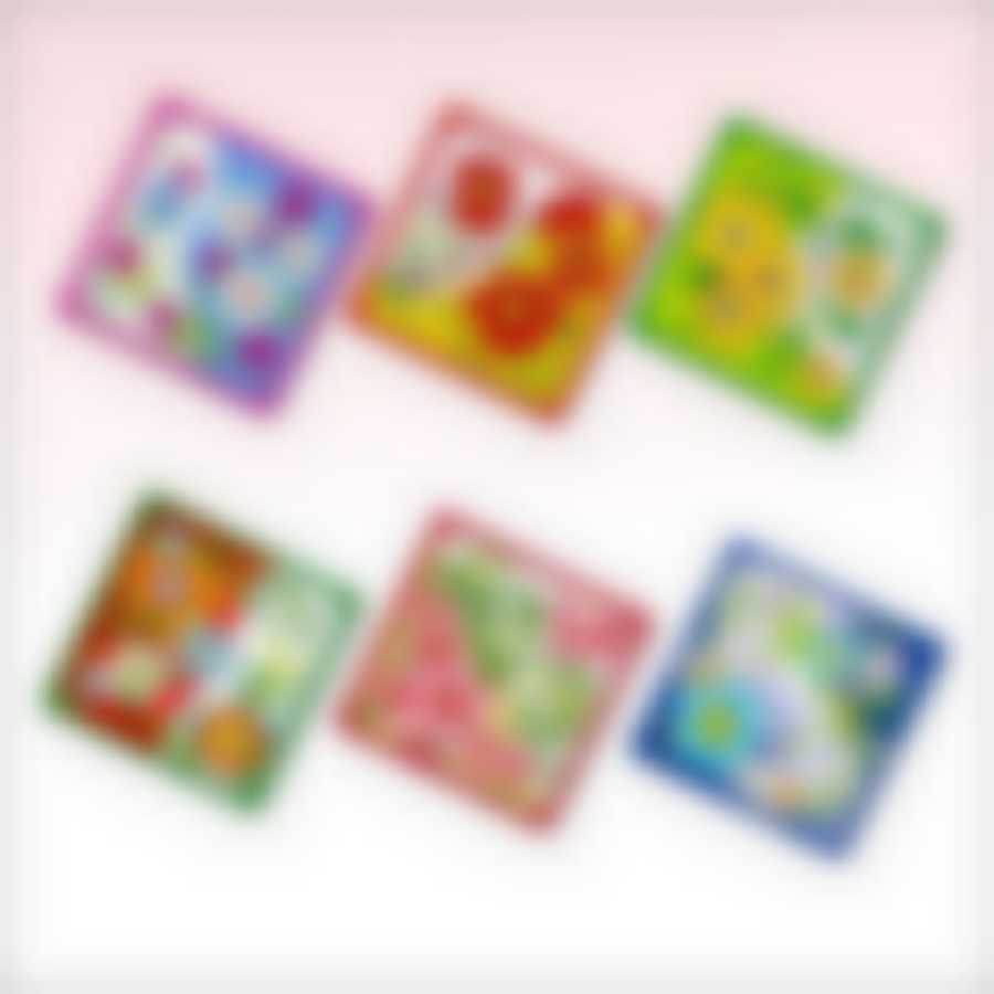 Прихватка "Полевые цветы" (мини) 6 диз