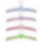 Вешалка-плечики "Текстиль" 4 диз. NEW