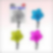 Крючок "Ромашка" (на присоске) 4 цв