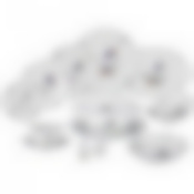 Столовый сервиз на 6 персон 26 пр. "ГУСИ"