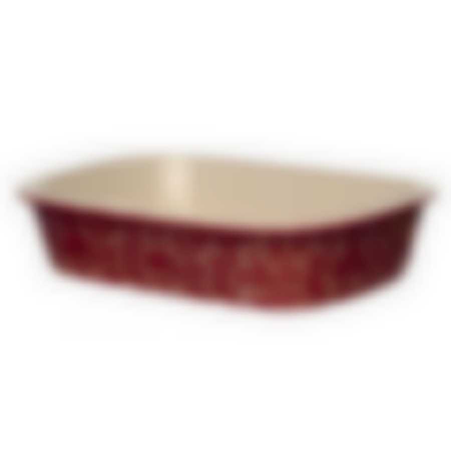 Форма прямоугольная 35,5х25,8х7,5см красная ТМ Appetite