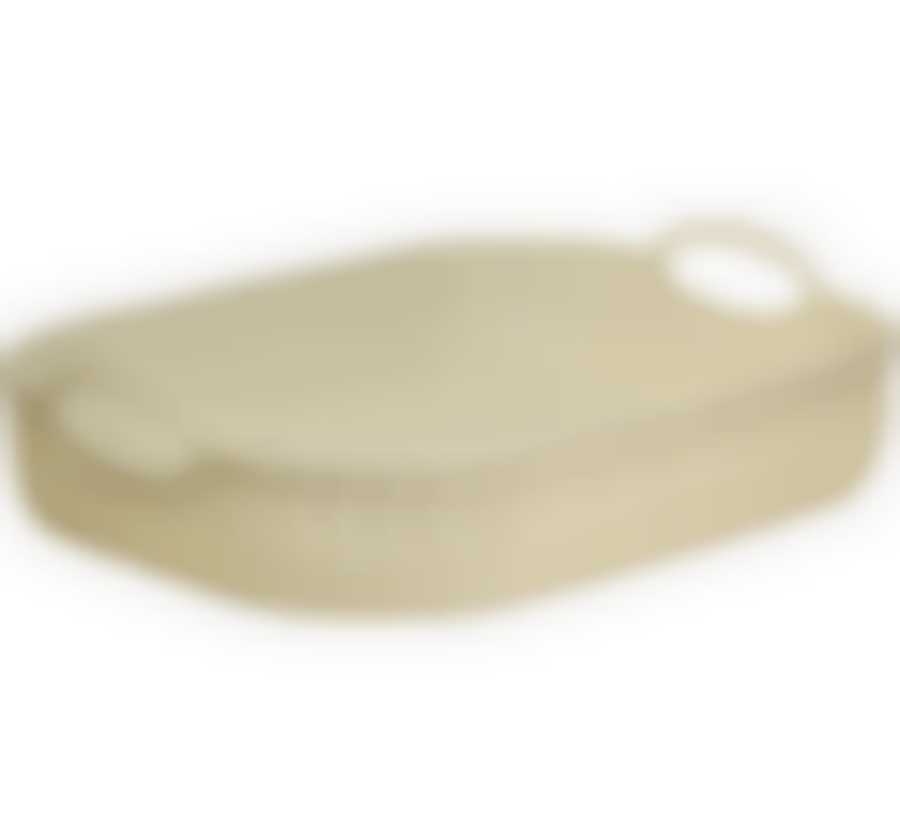 Лоток ВЯЗАНИЕ 310*240 мм (белый ротанг)