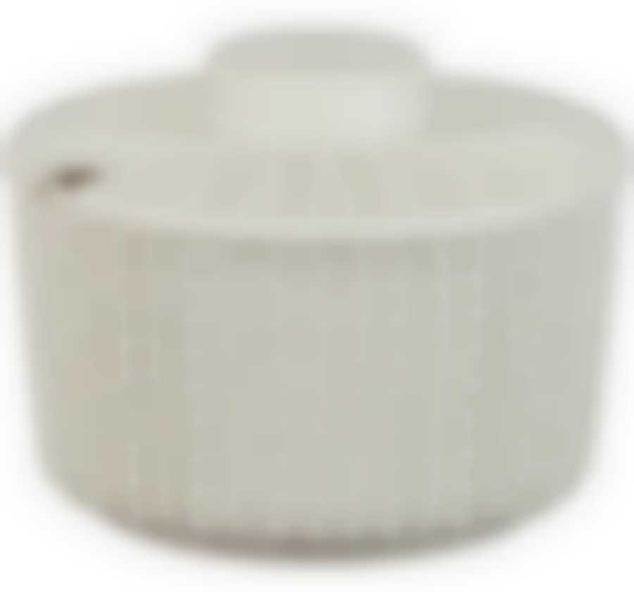 Сахарница ВЯЗАНИЕ 0,45 л (белый ротанг)