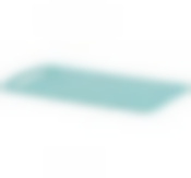 Доска разделочная 240х150 мм (аквамарин)