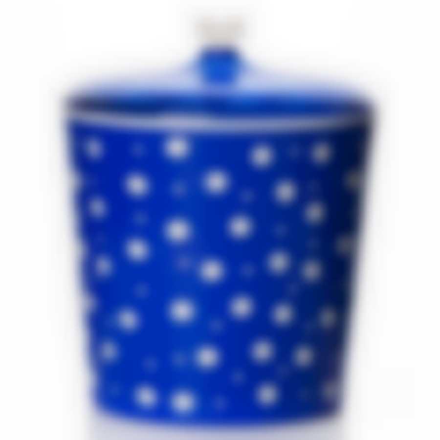 Банка Горошек 3 л с крышкой (бел. - син.)