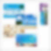 Защит пленка-стикер (море) 90*60см 4 диз