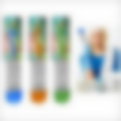 Ершик для посуды (комби) h26*d5см 3 цв