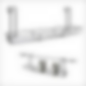 Полка для специй навесная на рейлинг 35*7,5*12 см NEW