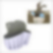 Подставка для щетки и губки "Мультидом", 14 х 12 х 6 см