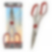 Ножницы кухонные (белые ручки) Мультидом, длина 21 см