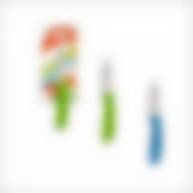 Нож кухонный для овощей Мультидом, длина 18 см (цвета в ассортименте)