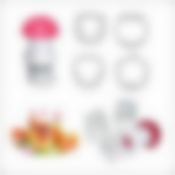 Набор для канапе "Супер" 5 насадок (цвета в ассортименте)