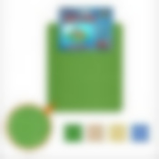 Коврик универсальный под посуду 4 цв 31*26см