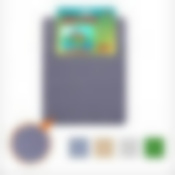 Коврик универсальный под посуду, 31*40 см (цвета в ассортименте)