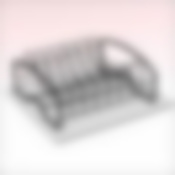 Сушилка для посуды, c поддоном, 33 х 20,5 х 9 см