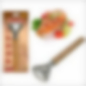 Рыбочистка "Ретро" (с дер. ручкой) упак