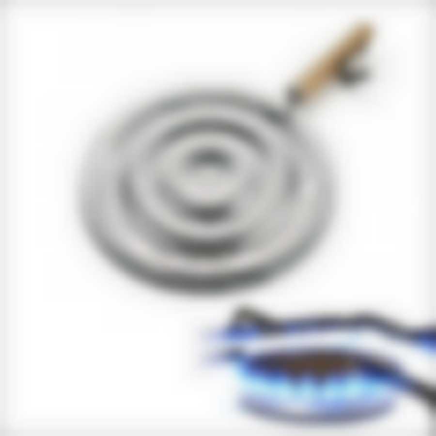 Рассекатель пламени с ручкой для газовой плиты Мультидом, D=21 см