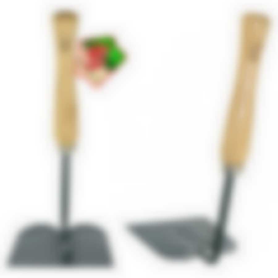 Тяпка с деревянной ручкой Мультидом, 23 см