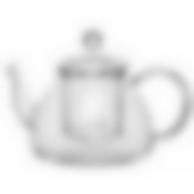 Чайник заварочный стеклянный 1,0 л