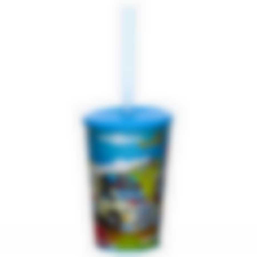 Стакан с трубочкой 340 мл