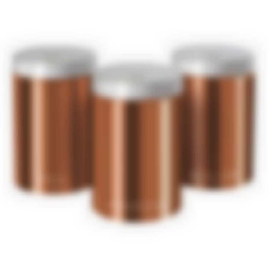 Набор контейнеров для хранения 3 пр. Rosegold Line