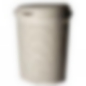 Корзина для белья "РОТАНГ", объем 50 л, 335 х 435 х 530 мм ("белый ротанг")