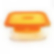 Контейнер стеклянный PUREBOX ACTIVE квадр.1220 мл (цвет крышки в ассортименте)