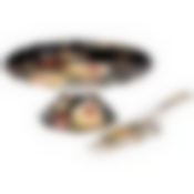 ТОРТОВНИЦА "НЕЖНЫЙ ШЕЛЕСТ", ДИАМЕТР=20 СМ. ВЫСОТА=8 СМ. (КОР=8ШТ.)