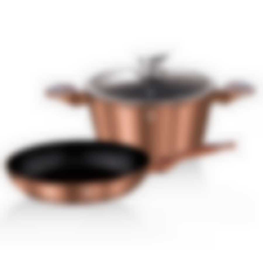 ВН-1281 Copper Metallic Line Набор посуды 3 пр.