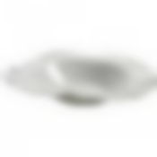 Салатник с волн.краями; L=13,B=11см; белый