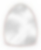 Зеркало в рамке 500х390мм (белый)