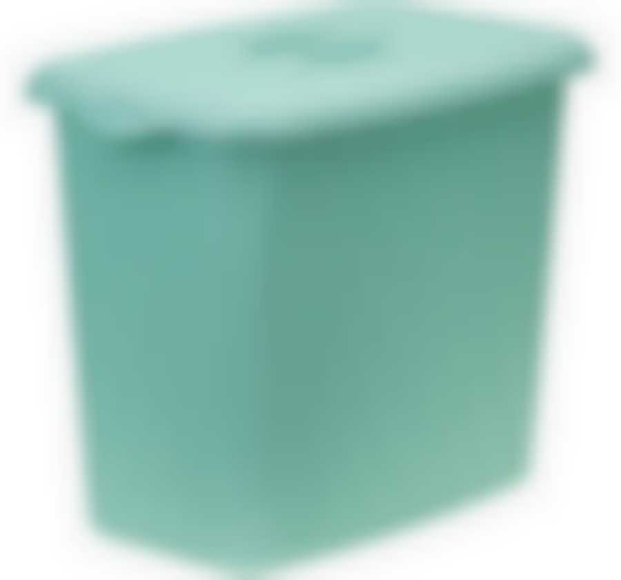 Контейнер для стирального порошка Вязание 6 л (фисташковый)