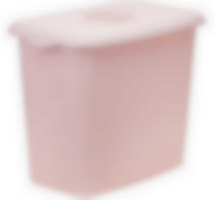 Контейнер для стирального порошка Вязание 6 л (чайная роза)