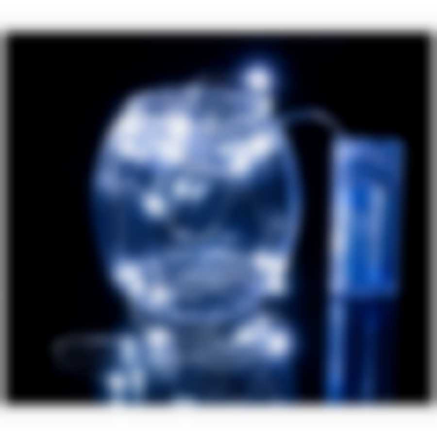 Гирлянда "НИТЬ" 20LED, 2 м, цвет белый холодный, без батареек