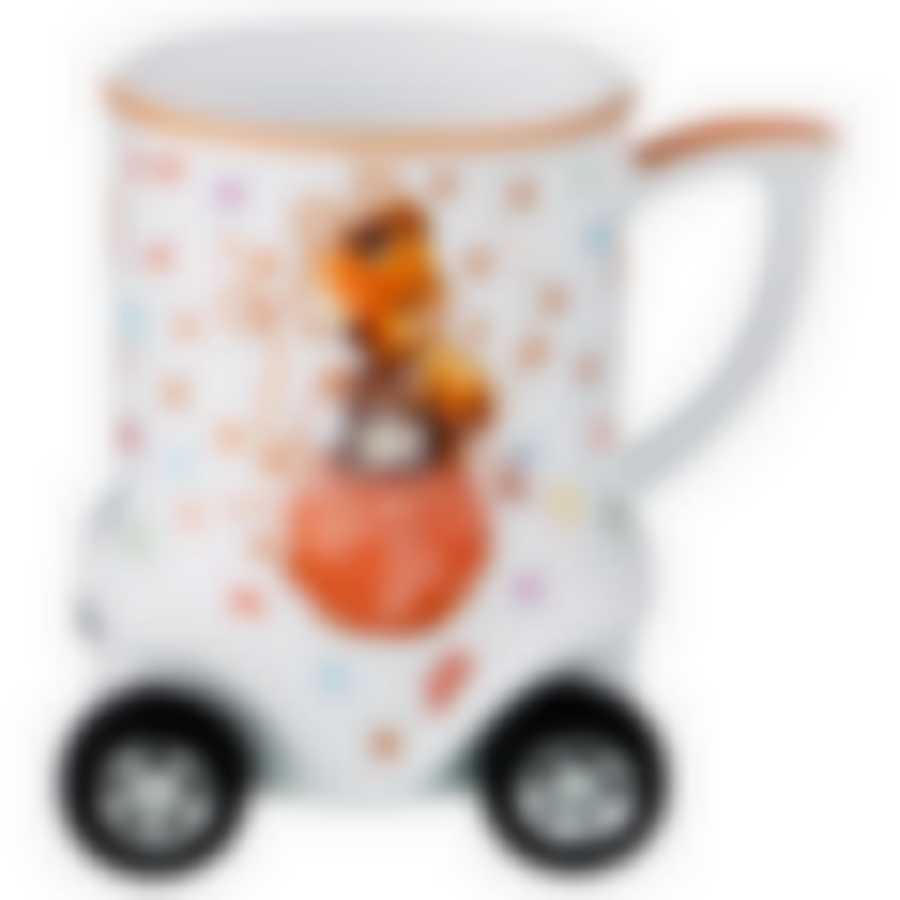 Кружка на колесиках "КОЛЛЕКЦИЯ МЫШАТА" 350 мл.