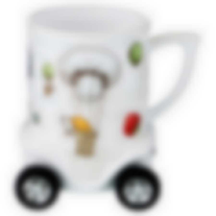 Кружка на колесиках "КОЛЛЕКЦИЯ МЫШАТА" 350 мл.