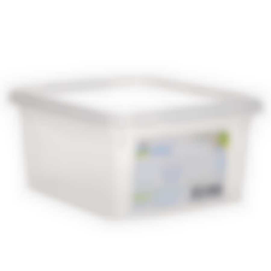 Ящик для хранения с крышкой 2л Basic 187x167x91