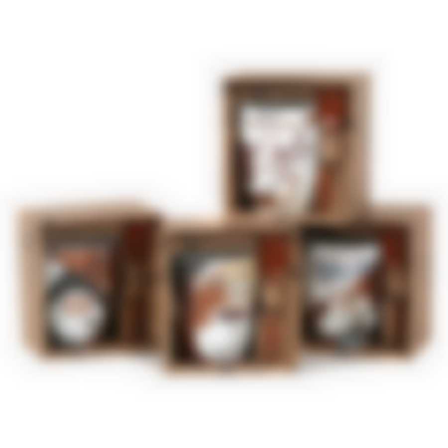 Кружка Бочка с ложкой 340мл Кофе-брейк (36/1) MIX