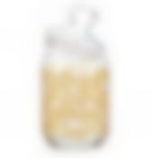 Банка для продуктов СОФИЯ ГОЛД с крышкой 1л