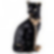 СТАТУЭТКА "КОШКА С ЦЕПОЧКОЙ" 13*11СМ, ВЫСОТА=25СМ (КОР=9ШТ.)