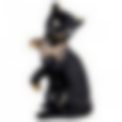 СТАТУЭТКА "КОШКА С БАНТОМ" 13*10СМ, ВЫСОТА=27СМ (КОР=9ШТ.)