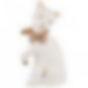 СТАТУЭТКА "КОШКА С БАНТОМ" 13*10СМ, ВЫСОТА=27СМ (КОР=9ШТ.)