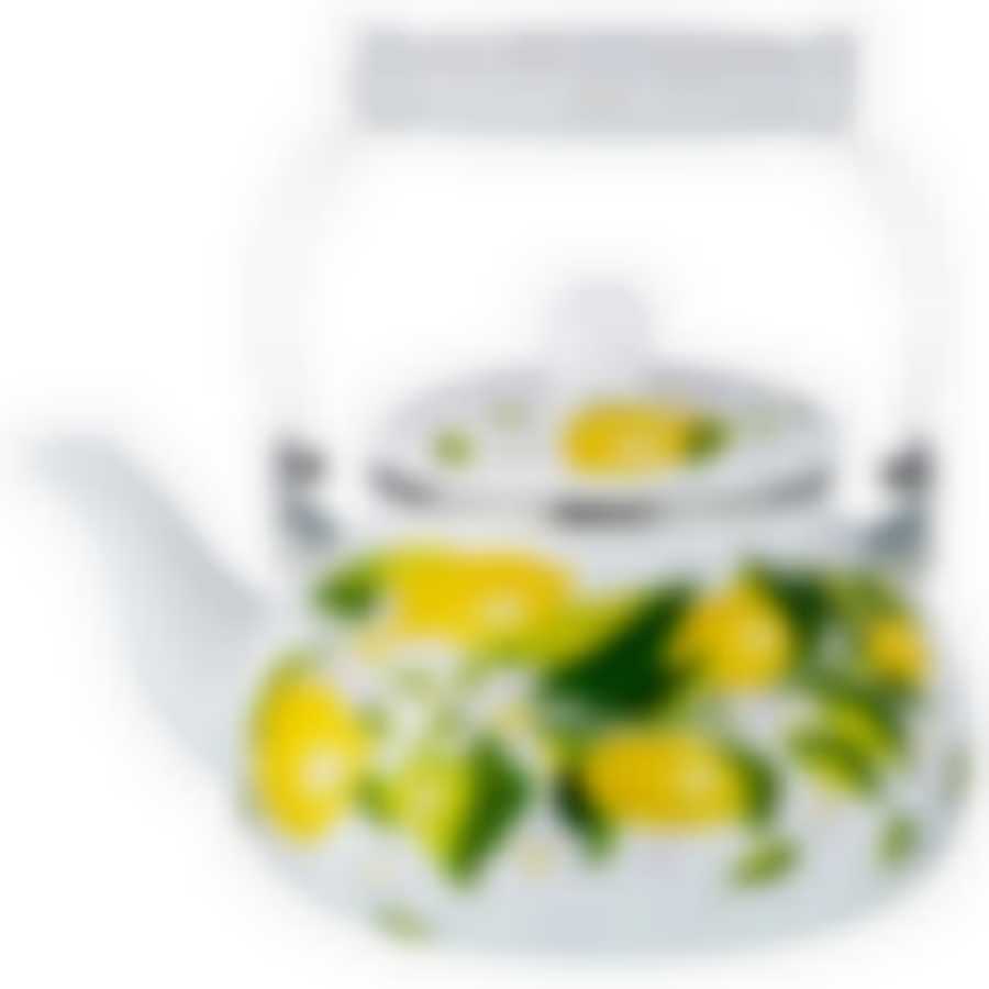Чайник эмалированный AGNESS "Лимоны" 2,5 л