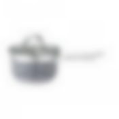 Ковш со стекл.крышкой AGNESS "ГОРОШЕК" 1,2 л 14*7,5 см