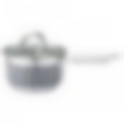 Ковш со стекл.крышкой AGNESS "ГОРОШЕК" 1,9 л 16*9,5 см