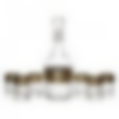 Набор графин + 6 стопок с узором "Барокко"