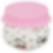 БАНОЧКА ДЛЯ МЕДА/ВАРЕНЬЯ С СИЛИКОНОВОЙ КРЫШКОЙ "ВЕСЕЛЫЕ ДРУЗЬЯ" 180 МЛ Д=8 СМ В=7 СМ