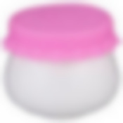 БАНОЧКА ДЛЯ МЕДА/ВАРЕНЬЯ С СИЛИКОНОВОЙ КРЫШКОЙ "ДИАМАНД" 180 МЛ. Д=8 СМ. В=7 СМ.